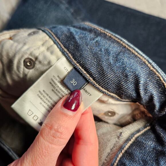 Citizens of Humanity Zurie Straight Jeans Sutherland Size 30 - Picture 8 of 10